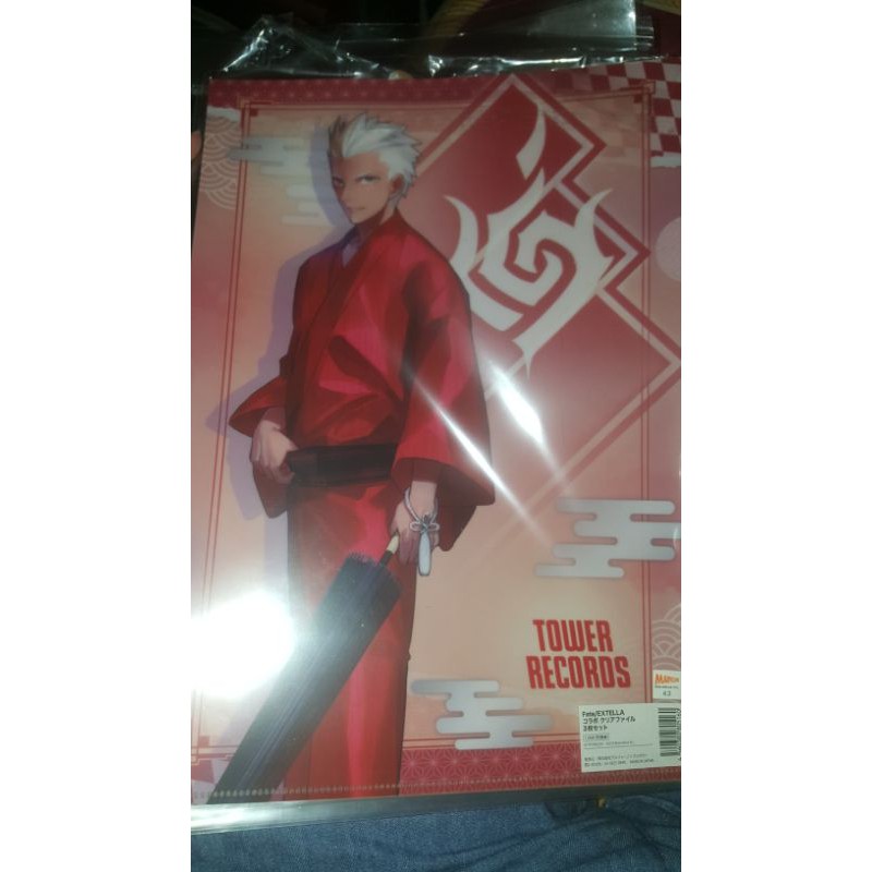 Fate Fgo 資料夾衛宮archer 紅a 無銘 蝦皮購物