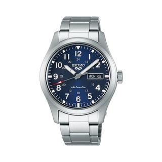 Seiko 精工5號 Sports 系列 4R36-10A0B(SRPG29K1) 潮流時尚機械腕錶/藍面 39.4mm