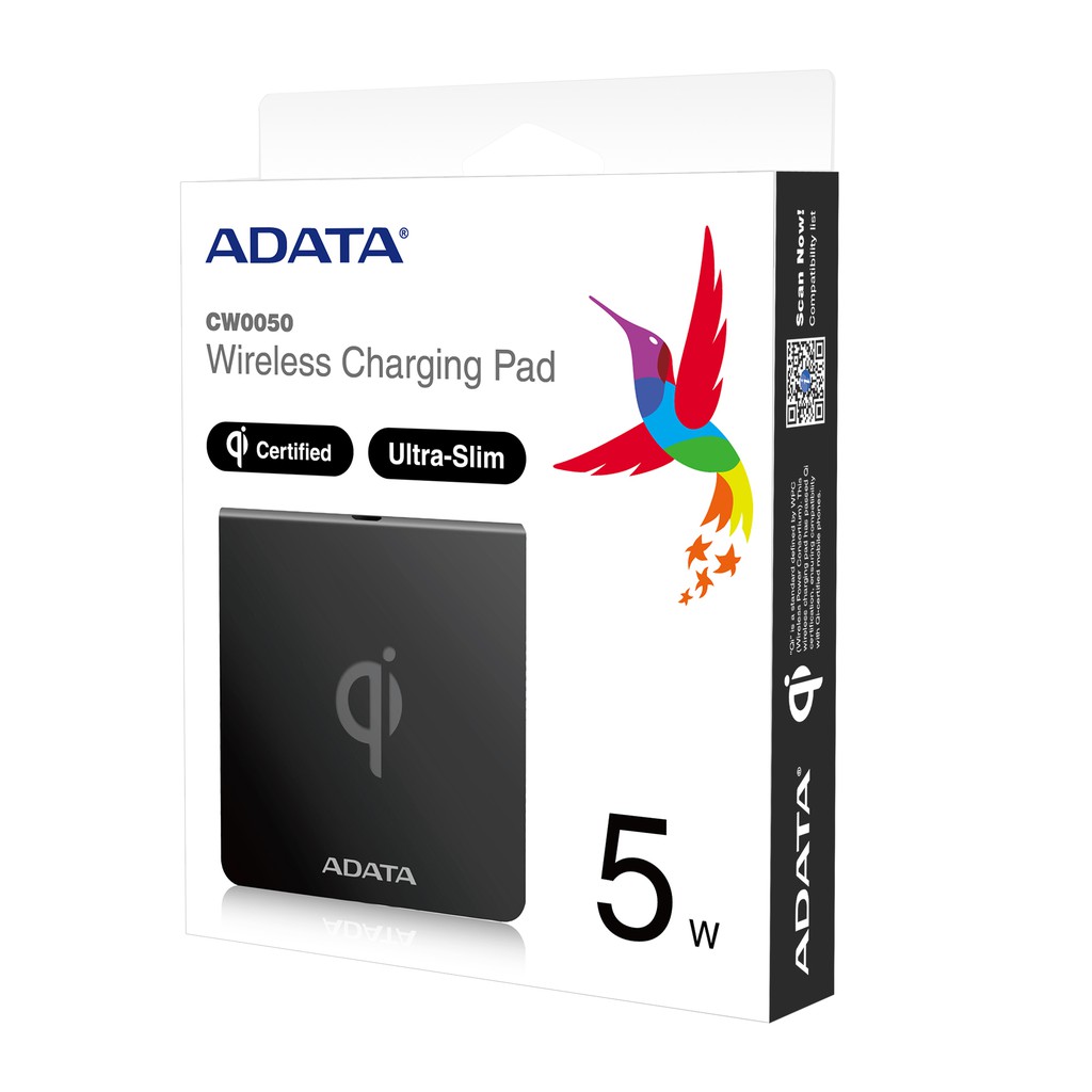 Adata 威剛cw0050 無線充電板黑色 現貨 蝦皮購物
