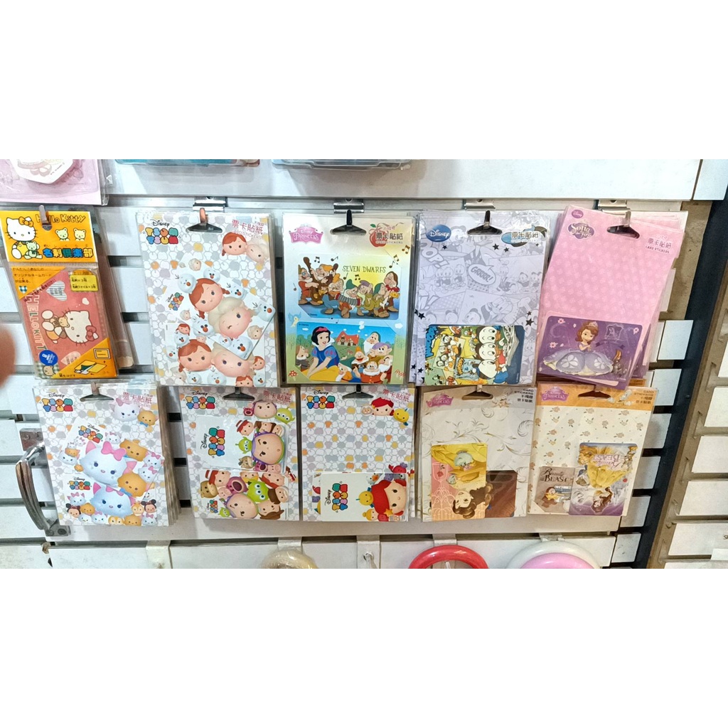 跳樓拚ㄌ 台灣限定發售 票卡貼 卡片貼 白雪公主 TSUM 冰雪奇緣 瑪麗貓 玩具總動員 小美人魚 美女與野獸 蘇菲亞
