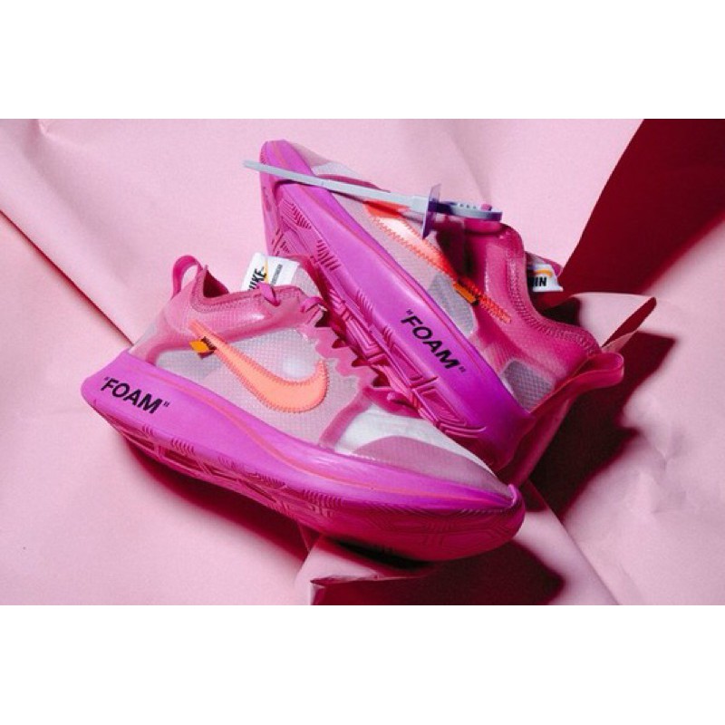 pink off white nike