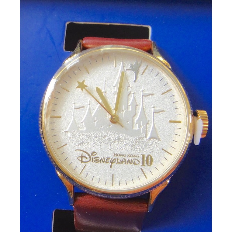 迪士尼 DISNEY 米奇 limited edition 石英錶 手錶 香港迪士尼 10週年 限量款