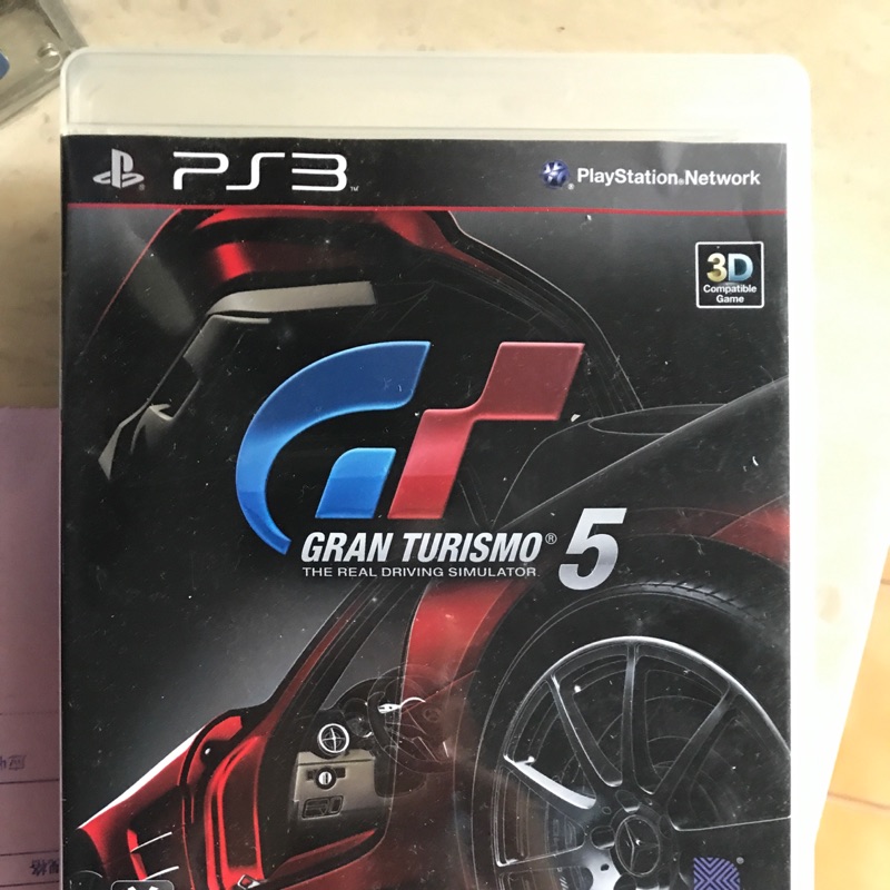 PS3 原版 二手遊戲片 跑車浪漫旅5 GT5 中英文合版