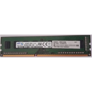 Samsung 三星 4GB DDR3 1600 2Rx8 PC3-12800U 桌上型電腦記憶體
