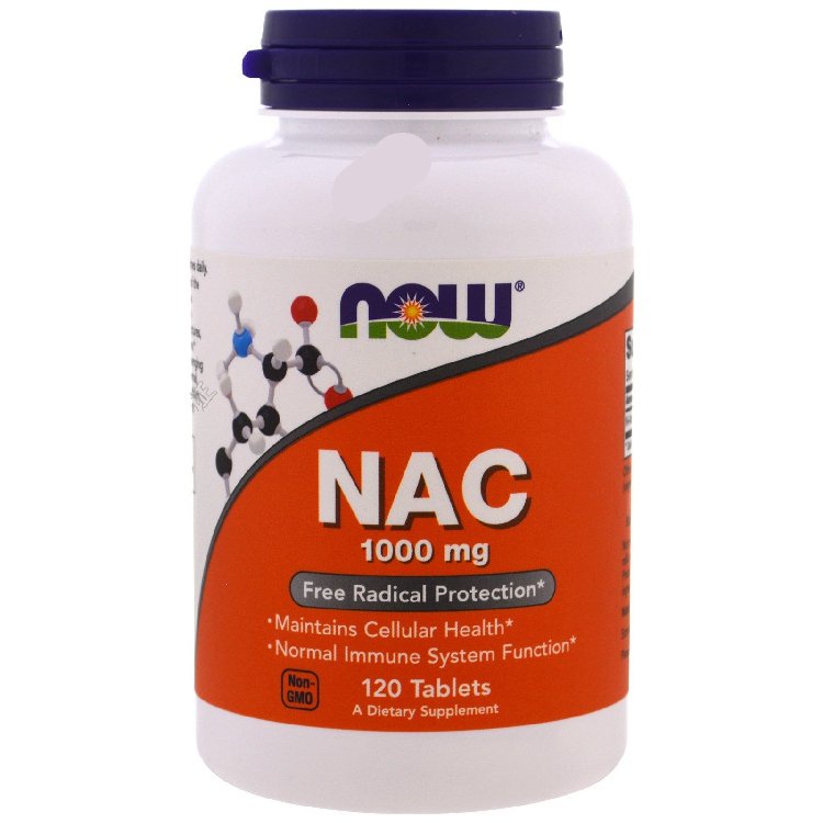 ea56^Now Foods NAC 1000 N-乙醯--半胱氨酸片 高含量1000mg120片