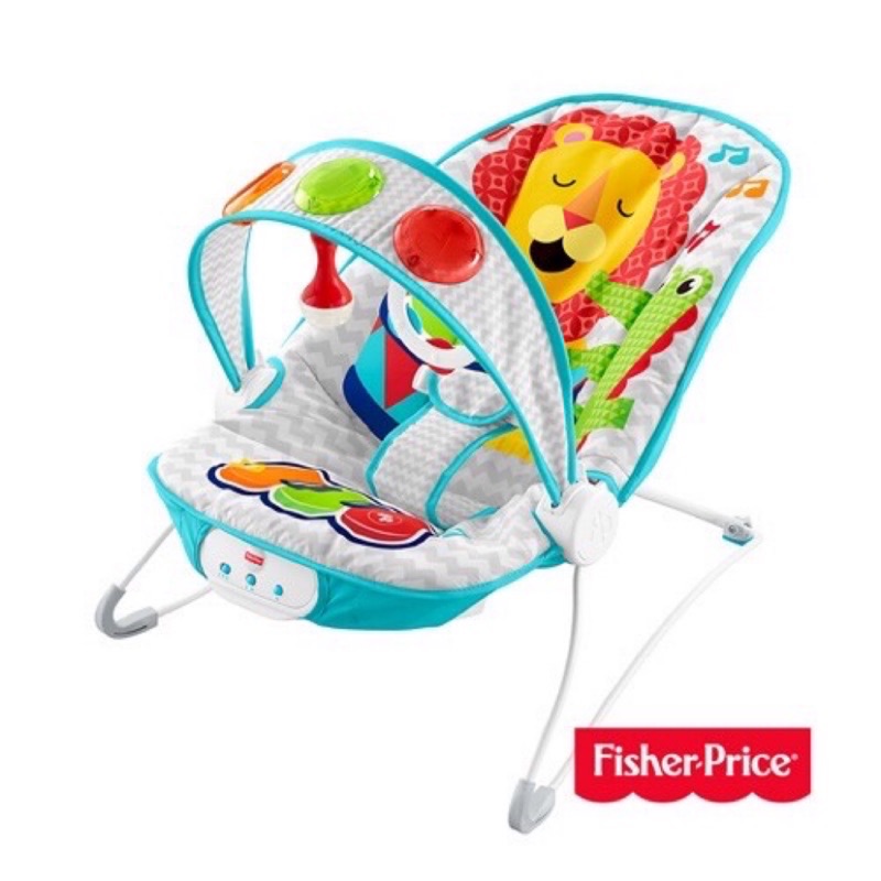 現貨 @福利品@ 正版公司貨 Fisher-Price 費雪 踢踢腳 鋼琴 安撫躺椅 費雪安撫椅 費雪踢踢腳鋼琴躺椅