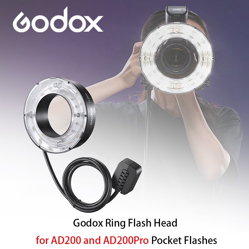 ◎兔大叔◎ 含稅 開年公司貨 Godox 神牛 R200 環形閃光燈頭 需搭配 AD200 AD200pro 使用