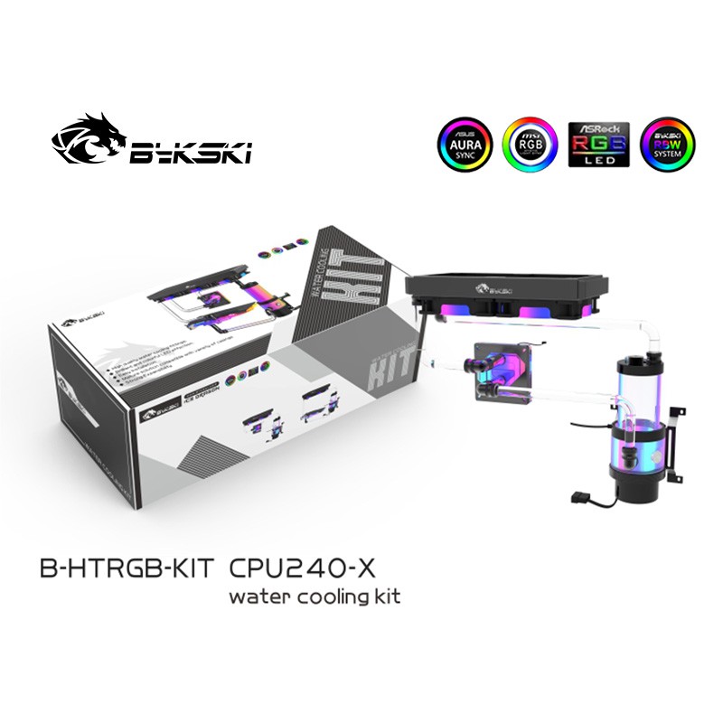 ♏️Scorpio PC ♏️  ⭐BYKSKI品牌⭐開放式CPU水冷硬管240套組 (新手入門款)