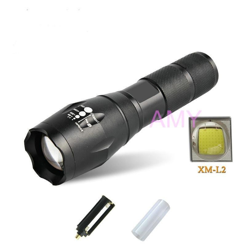 CREE XM-L2 爆亮 魚眼  LED 變焦手電筒/維修/停電/登山露營 18650鋰電池 非T6Q5