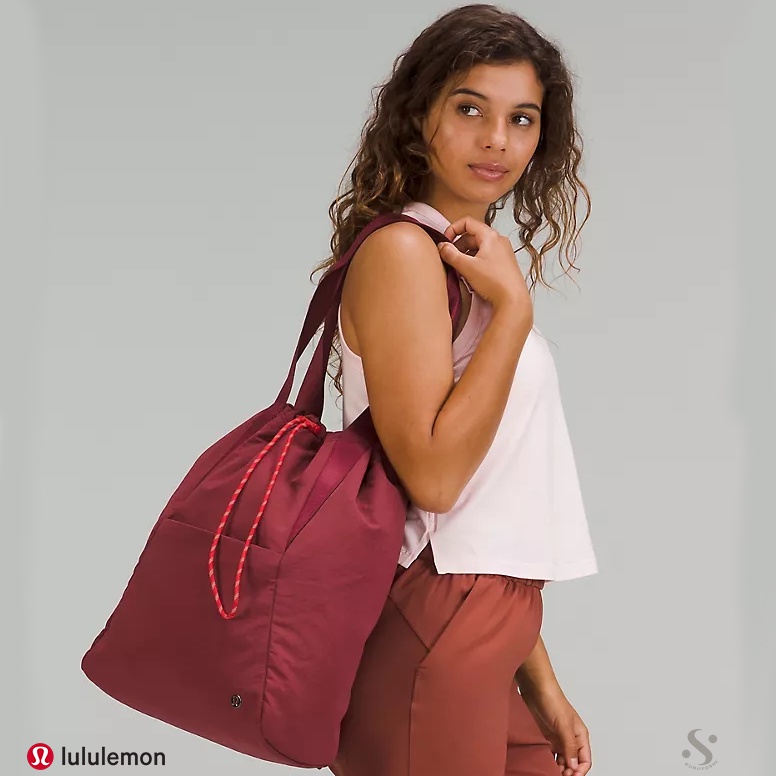 Lululemon 18 公升 防潑水束口後背包 Dual Function Backpack to Tote Bag