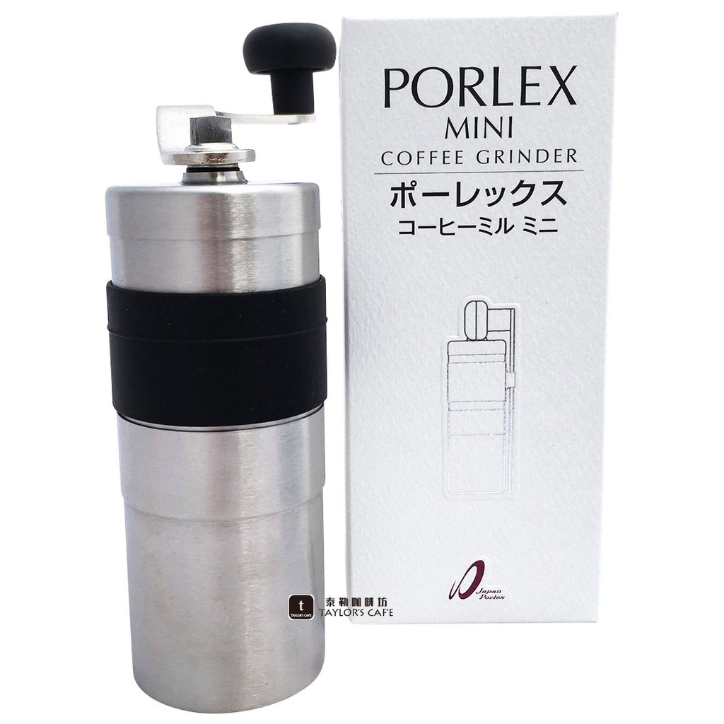 【TDTC 咖啡館】日本 PORLEX mini 攜帶型手搖磨豆機 20g - 不銹鋼&amp;陶瓷磨刀盤(送毛刷 x 1)