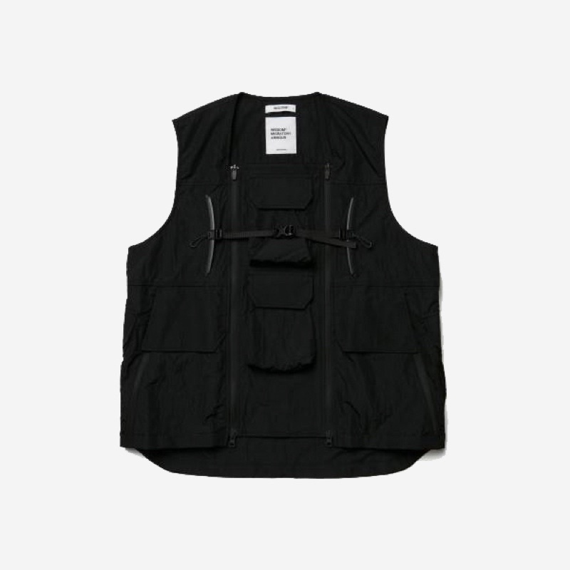 [收］WISDOM - WMA VEST - BLACK