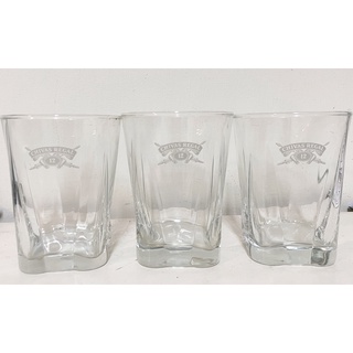 Chivas Regal 起瓦士12年 威士忌酒杯 厚底酒杯3入