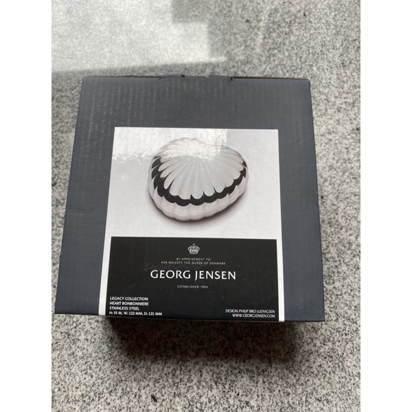 喬治傑生 Georg jensen 愛心珠寶盒