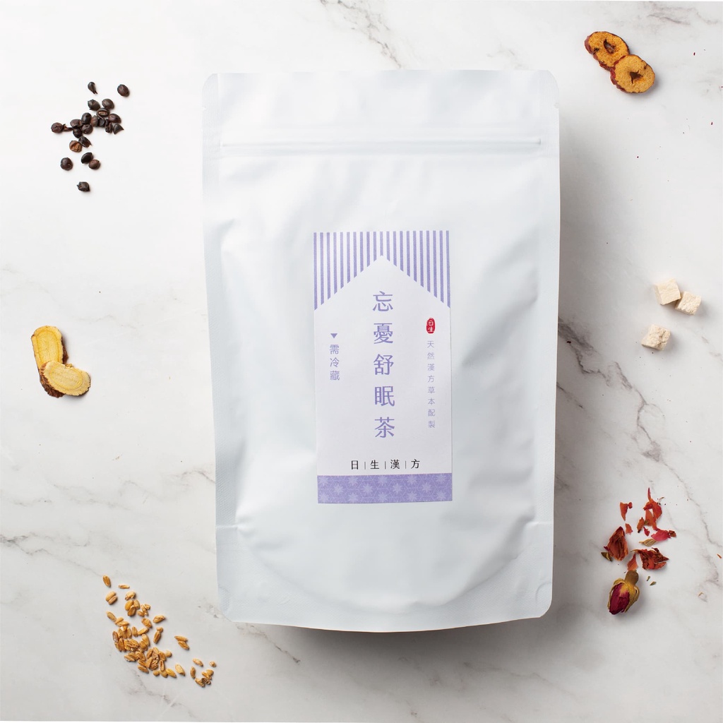 日生漢方 忘憂舒眠茶10入 漢方茶養生茶酸棗仁小麥紅棗甘草紅玫瑰茯苓漢方茶茶包養眠茶好眠茶 蝦皮購物