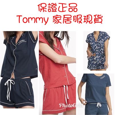 現貨Tommy Hilfiger居家休閒服 睡衣套裝組 睡衣 棉質睡衣 兩件式睡衣 女居家服 5款任選 保證正品