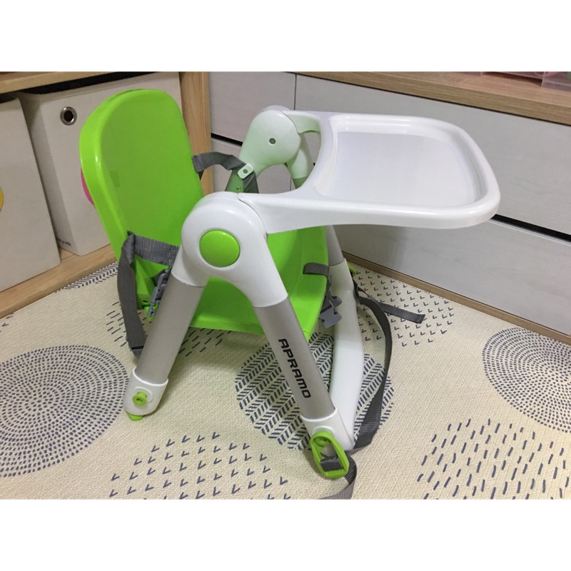 二手～英國 Apramo Flippa 多功能折疊式兒童餐椅