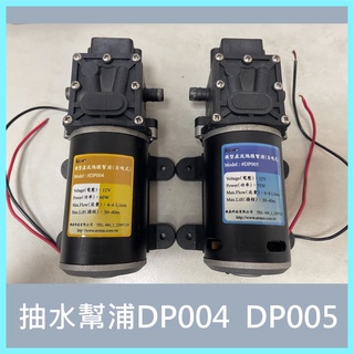 直流隔膜幫浦 Pump DP004 DP005 自吸式幫浦水泵 外置式馬達Motor 抽水幫浦 抽水馬達12V 耐弱酸鹼