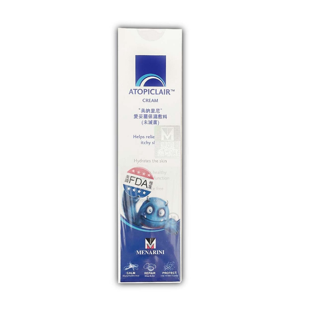 美納里尼 愛妥麗保濕敷料100ML 乳霜 Atopiclair Cream(EC)