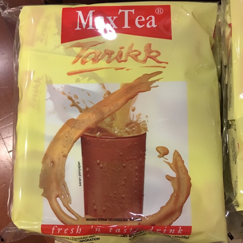 現貨團購價‼️Max Tea Tarikk 奶茶 /美詩奶茶/印尼拉茶 巴里島