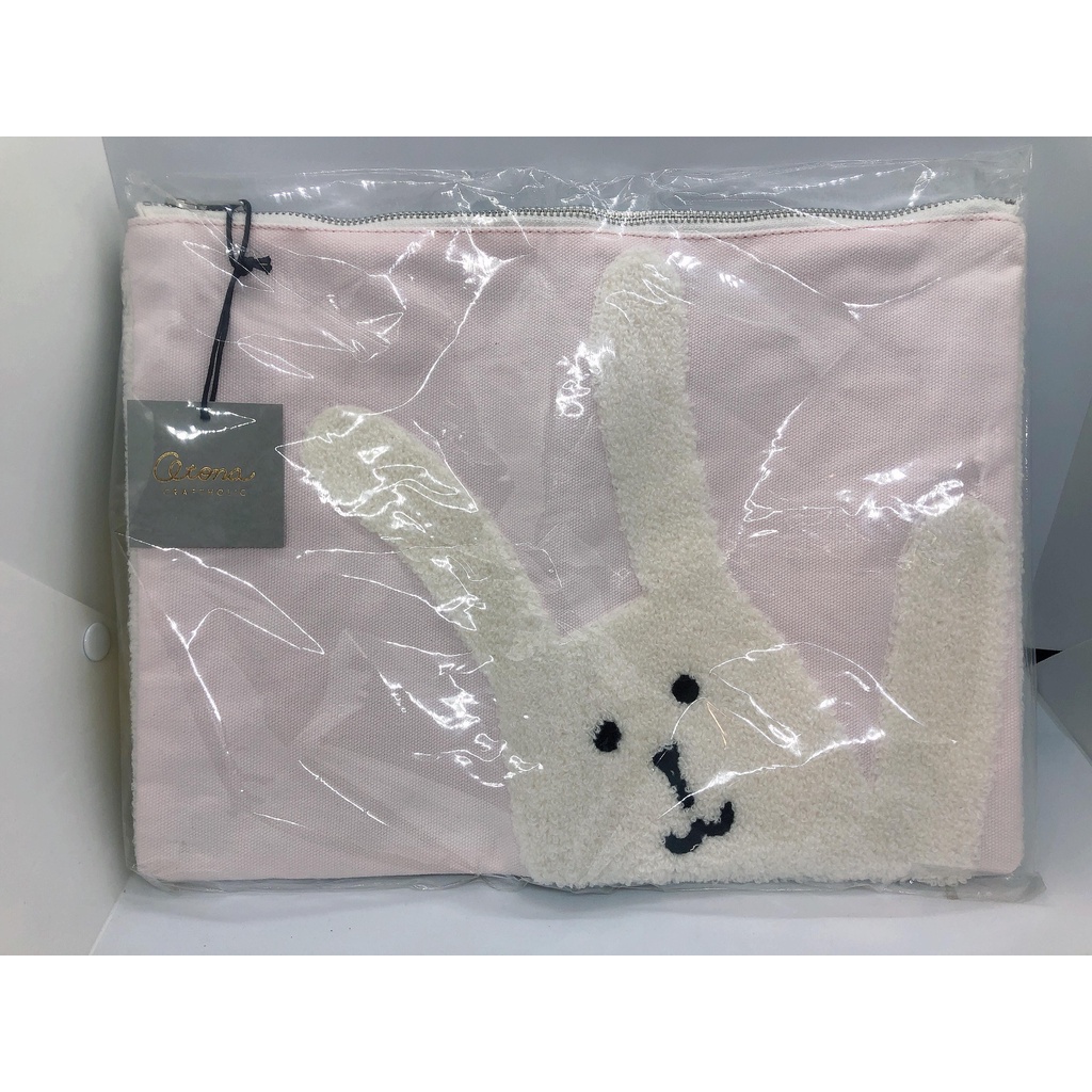 (全新) 日本帶回 正版 CRAFTHOLIC 宇宙人 收納袋 平板包 毛巾布