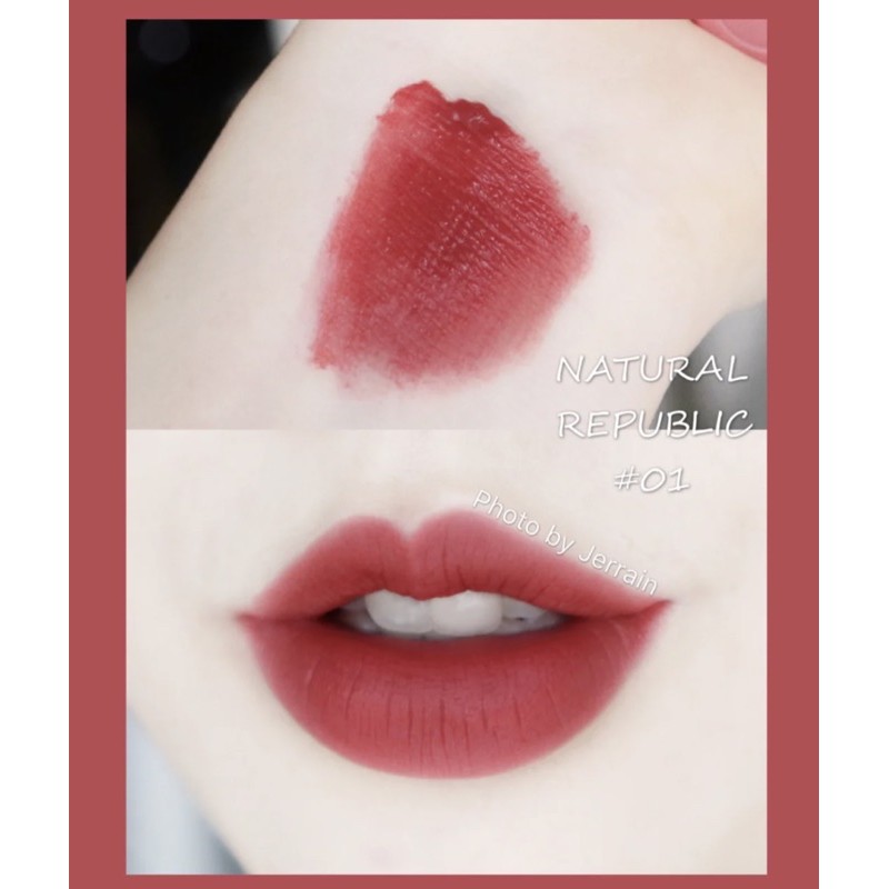 絲絨奶霜唇釉 nature republic 玫瑰馬卡龍 唇釉 霧面 啞光