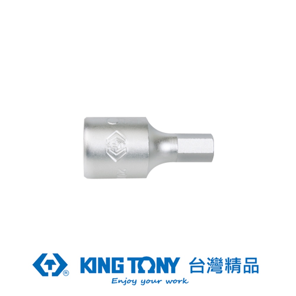 KING TONY 專業級工具 1/4 DR. 六角起子頭套筒 1/4’’ KT201508SX