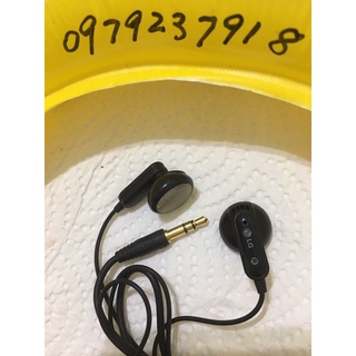 Lg品牌耳機 短線 音質很棒 mp3 運動 樂金 長短線耳機 不等長短款sbh20夾子式耳機 耳塞式3.5插頭