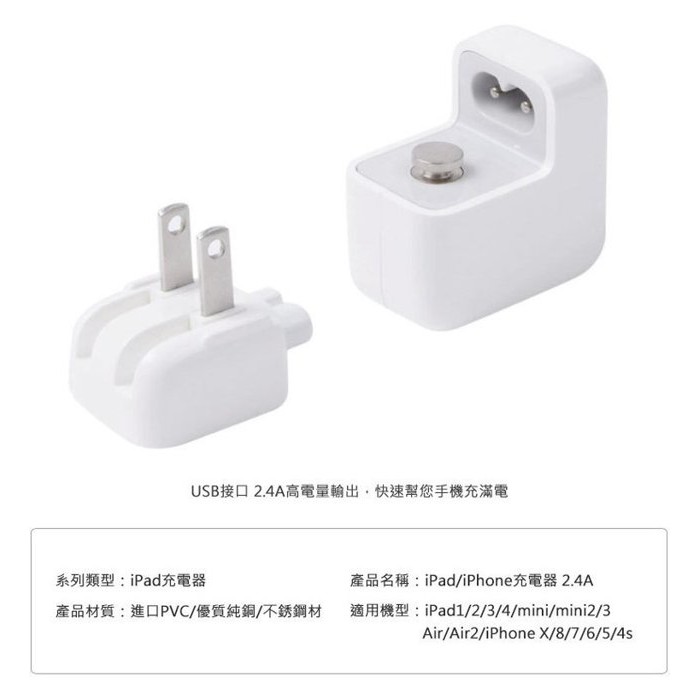 盒裝 原廠蘋果12w 充電器 Apple 2 4a 充電器12w Ipad Air Iphone 平板充電頭蘋果 蝦皮購物