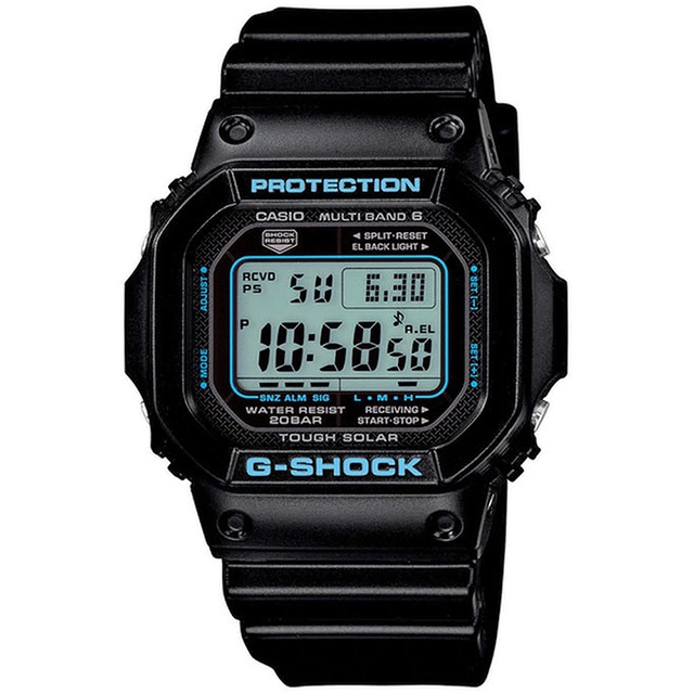 Casio  G-Shock GW-M5610BA-1 太陽能 世界六局電波錶