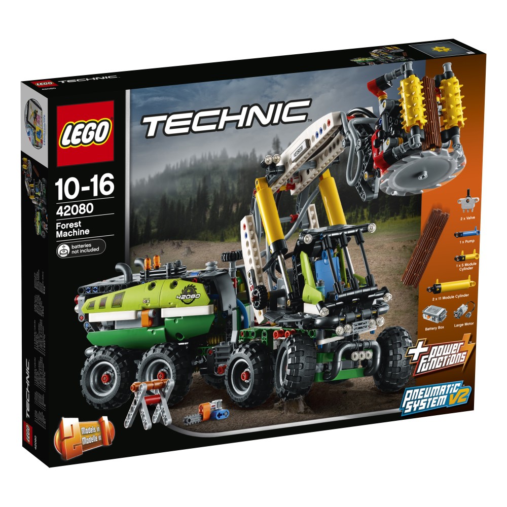 ［想樂］全新 樂高 Lego 42080 科技 Techinic 伐木機械車