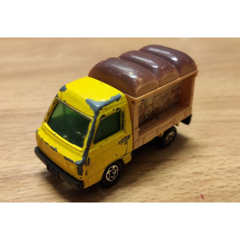 日本製 紅標 TOMICA TOMY No.10 SUBARU SAMBAR BAKERY 麵包車