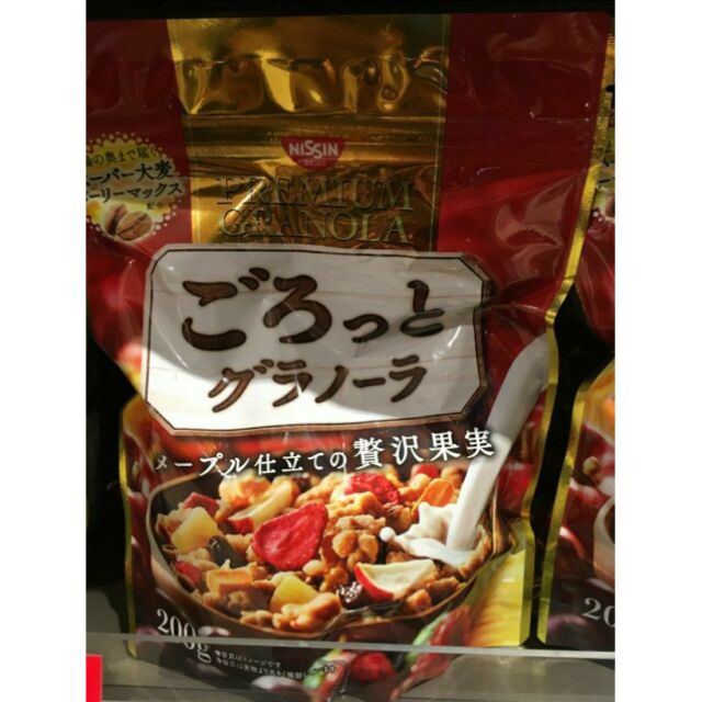 現貨不用等 日本 NISSIN 日清穀物麥片 綜合水果/ 抹茶 /草莓 200g