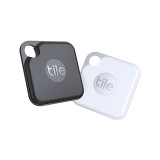 Tile 防丟小幫手- Pro 2.0 雙入組(可換電池) / 黑色+白色