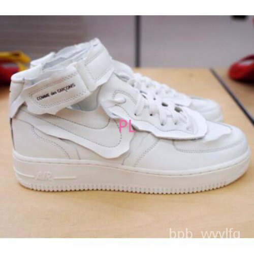 nike cdg air force mid