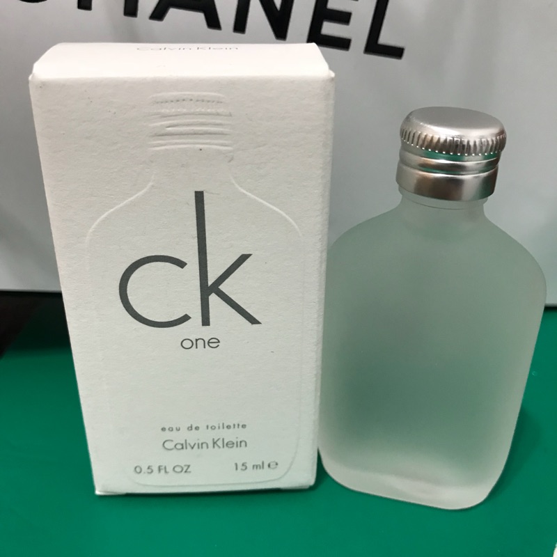 CK One中性淡香水 15ml 全新