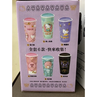 Anna Sui&Hello Kitty雙層陶瓷馬克杯 （綠色海洋款）