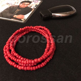 日本 紅珠 琉璃珠 珊瑚紅 威尼斯 非洲 貿易珠 泰國 彿牌 串珠 手作材料 配件 手環 手鍊 項鍊 綠松石