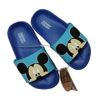 Disney米奇藍色兒童拖鞋-MK980