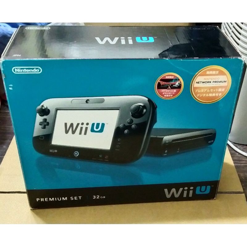 任天堂日版wii U 32g 含12款遊戲二手約8成新 蝦皮購物