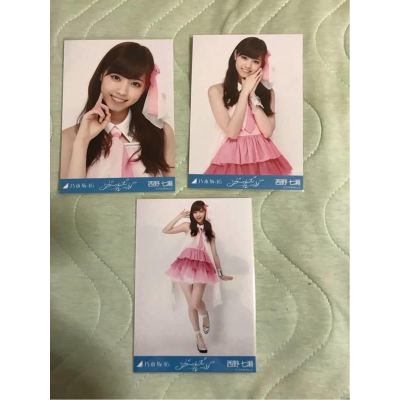 日本雅虎代標 乃木坂46 西野七瀬ガールズルール生写真コンプ 蝦皮購物