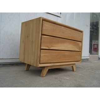 柚木3鬥櫃[LK SIDEBOARD-21],柚木收納櫃,全實木傢俱,柚木傢俱