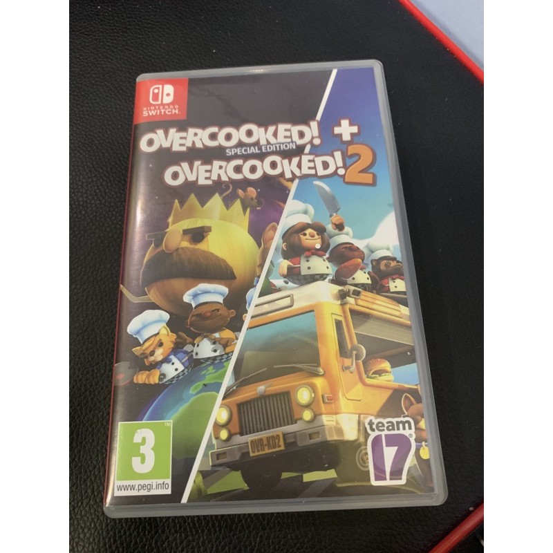 Switch 二手 煮過頭 1 + 2 overcooked NS