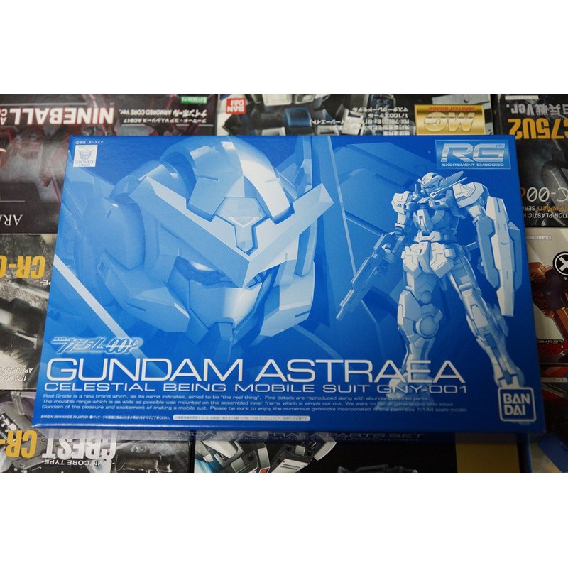 萬代 RG GNY-001 Gundam Astraea 正義女神鋼彈 鋼彈00 白 擴充套件 EXIA 能天使