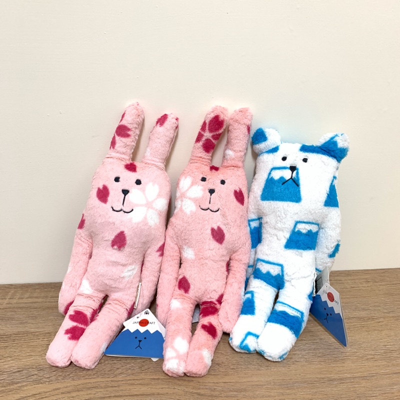 Craftholic🌸櫻花兔/🗻富士山熊日本購入S號宇宙人小抱枕