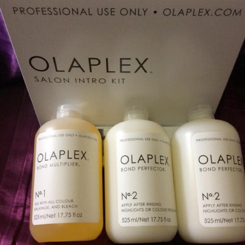 OLAPLEX歐拉原裝瓶護髮組（1劑525ml+2劑525ml*2）