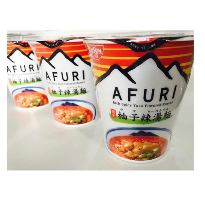 現貨在台🍜日清AFURI限定柚子辣湯麵