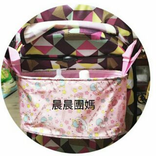 嬰兒推車 Kitty/美樂蒂/雙子星/麵包超人/史努比/布丁狗/玉桂狗/史黛拉 收納袋