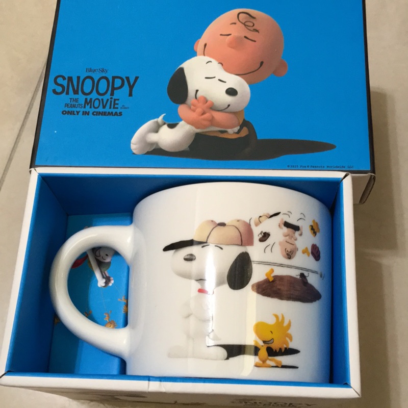 史努比 snoopy 棒球風 馬克杯  全家 聯名