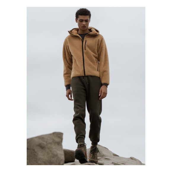 Uniqlo連帽外套刷毛外套blocktech男裝毛絨連帽外套限量加強防風款 蝦皮購物